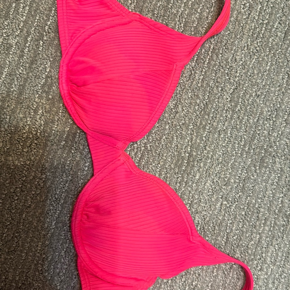 pink swimsuit